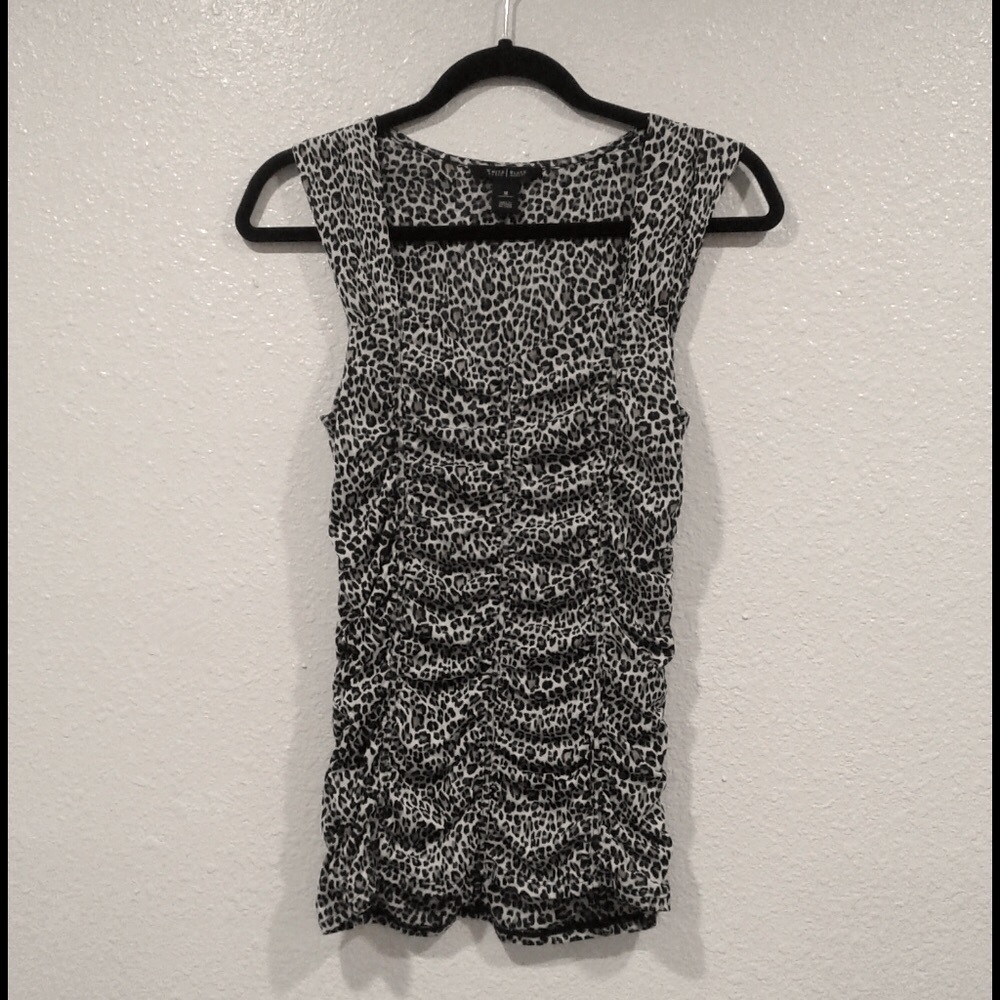 Leopard Print White House Black Market